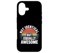 Carcasa para iPhone 17 Not Identical But Equally Awesome Hermano Gemelo |-