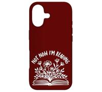 Carcasa para iPhone 17 Not Now Im Reading - Amante de los Libros con temática de Libros Divertidos