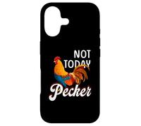 Carcasa para iPhone 17 Not s Today Pecker Chicken Lover Granjero Crazy ChickenLady
