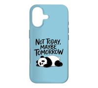 Carcasa para iPhone 17 Not Today, Maybe Tomorrow. Sarcastic Graphic Saying