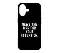 Carcasa para iPhone 17 Noticias la Guerra por su atención Witty Observational