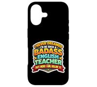 Carcasa para iPhone 17 Nunca soñé Que me convertiría en un Maestro de inglés rudo Pero aquí