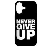 Carcasa para iPhone 17 Nunca te Rindas, Citas motivacionales Inspiradoras Que Dicen