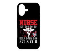 Carcasa para iPhone 17 Nurse My Job Is To Help Your Ass Not Kiss It Nursing Nurses