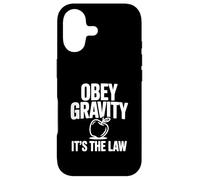 Carcasa para iPhone 17 Obedece a la Gravedad, es la Ley, Divertido Nerd de la Ciencia