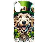 Carcasa para iPhone 17 Obra de Arte del Día de San Patricio para Perros de Rafeiro do Alentejo