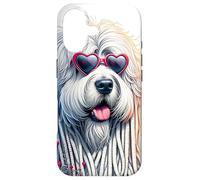 Carcasa para iPhone 17 Obra de Arte del Día de San Valentín de Komondor Dog