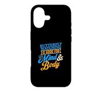 Carcasa para iPhone 17 Observar Mariposas es Bueno para mi Mente y Cuerpo