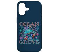 Carcasa para iPhone 17 Ocean Grove New Jersey Blue Crab Verano Playa