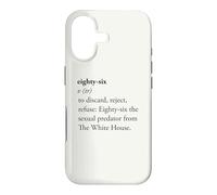 Carcasa para iPhone 17 Ochenta y Seis Diccionario Definición Activista Político Diseño
