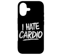 Carcasa para iPhone 17 Odio el Cardio I Hate Cardio Vintage