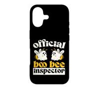 Carcasa para iPhone 17 Official Boo Bee Inspector Halloween Humor Funny Ghost