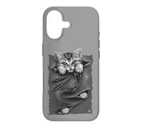Carcasa para iPhone 17 Oficial Spiral Bright Eyes Kitten Gothic Fantasy