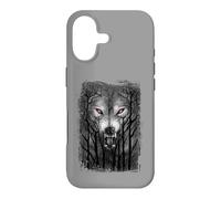 Carcasa para iPhone 17 Oficial Spiral Forest Wolf Gothic Fantasy