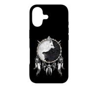 Carcasa para iPhone 17 Oficial Spiral Wolf Chi Yin Yang Gothic Fantasy