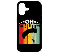 Carcasa para iPhone 17 Oh Chute Skydiving Parachutist Skydive Parachuting Skydiver