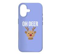 Carcasa para iPhone 17 Oh Deer Funny Saying for Men Women Kids