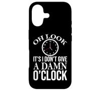Carcasa para iPhone 17 Oh Look It's I Dont A Give Damn O'Clock Coworker Retirement