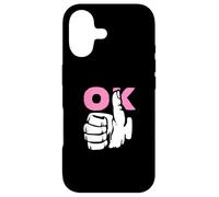 Carcasa para iPhone 17 Ok - Pulgares Divertidos para Arriba - Pulgar hacia Arriba