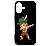 Carcasa para iPhone 17 Oktoberfest Dabbing Girl Lederhosen Beer Dirndl bávaro