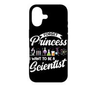 Carcasa para iPhone 17 Olvídate de la Princesa Quiero ser científico Física Chicas