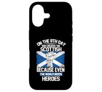 Carcasa para iPhone 17 On The Eighth Day God Created The Scottish Pride Heroes