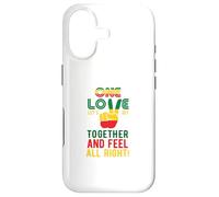 Carcasa para iPhone 17 One Love Let's Get Together and Feel All Right Bandera de Jamaica
