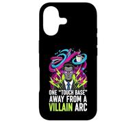 Carcasa para iPhone 17 One Touch Base Away from A Villain ARC Funny Office Humor