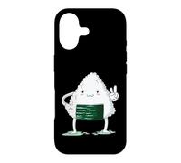 Carcasa para iPhone 17 Onigiri Muestra el Signo de la Paz