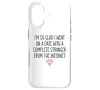 Carcasa para iPhone 17 Online Dating Anniversary Dating App Funny His Her Couples