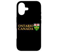 Carcasa para iPhone 17 Ontario CANADÁ Bandera Provincia Toronto Ottawa