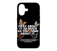 Carcasa para iPhone 17 Ora por ello Tanto como pienses en ello Fe Cristiana