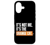 Carcasa para iPhone 17 Orange Cat Mom, no Soy yo, es el Gato Naranja