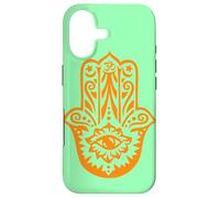 Carcasa para iPhone 17 Orange Hamsa Yoga Mediación