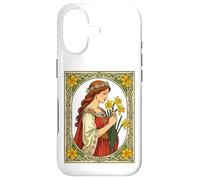 Carcasa para iPhone 17 Orgullo Art Nouveau St Davids Day
