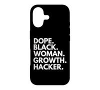 Carcasa para iPhone 17 Orgullo del Mes de la Historia Negra de Dope Black Woman Growth Hacker