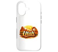Carcasa para iPhone 17 Orgullo del Paisaje del Atardecer del cañón del Desierto de Utah