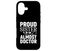 Carcasa para iPhone 17 Orgullosa Hermana de un Casi médico Funny Med School