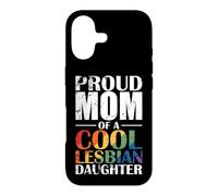 Carcasa para iPhone 17 Orgullosa mamá de una Fresca Lesbiana Hija