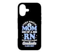 Carcasa para iPhone 17 Orgullosa RN Graduate Mom Class of 2027 Nursing
