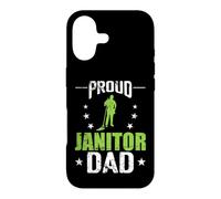 Carcasa para iPhone 17 Orgulloso Conserje papá Limpiador custodio