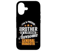 Carcasa para iPhone 17 Orgulloso Hermano Freaking Impresionante Gerente General
