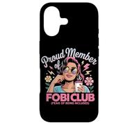 Carcasa para iPhone 17 Orgulloso Miembro del Club Fobi Miedo a ser incluida Orgullo