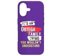 Carcasa para iPhone 17 Ortega Family Name