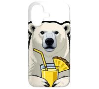 Carcasa para iPhone 17 Oso Polar Party Time