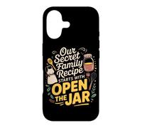Carcasa para iPhone 17 Our Secret Family Recipe Starts with Open The Jar. Kitchen