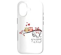 Carcasa para iPhone 17 Owl You Need is Love! Cute Funny for Owl Lovers