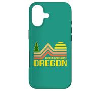 Carcasa para iPhone 17 Pacific Northwest Oregon Vintage Retro 1970 Estética
