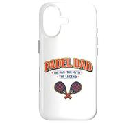 Carcasa para iPhone 17 Padel Dad El Hombre, Mito y Leyenda - Regalo Divertido para Padres