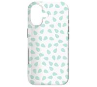 Carcasa para iPhone 17 Pale Green Leave Petal Refreshing Tranquil Minimal Pattern